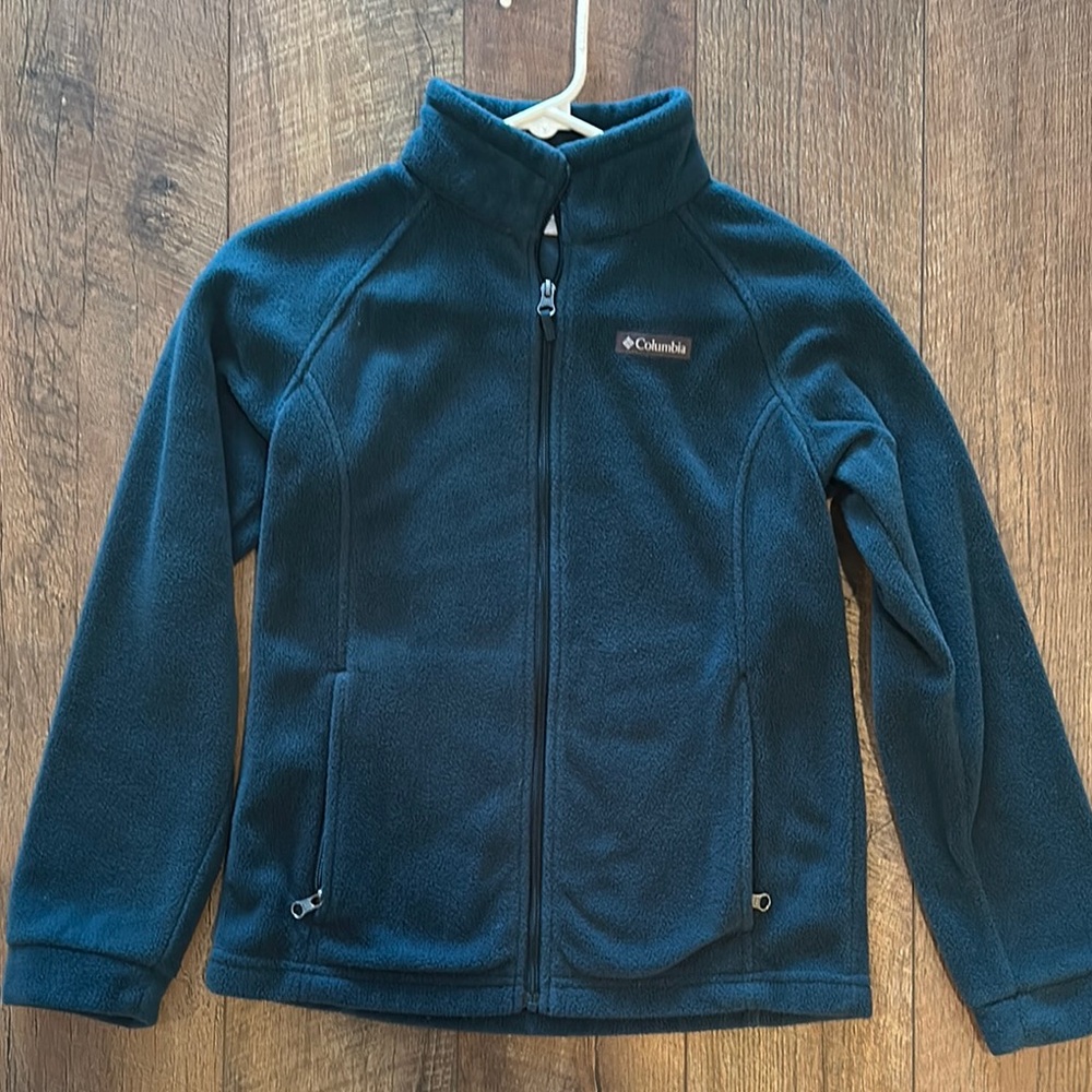 Columbia Teal Fleece Jacket